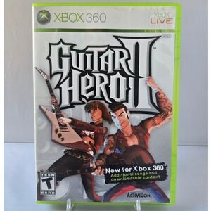 Guitar Hero II & III Bundle - Xbox 360‎ - 2 Games CIB W/ Manuals Tested